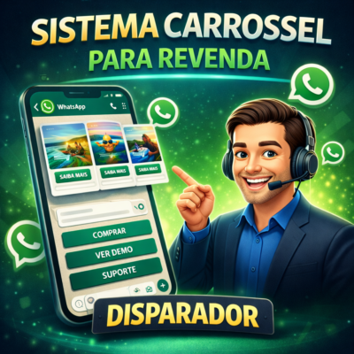 SISTEMA CARROSEL REVENDA (suporte por 30 dias)